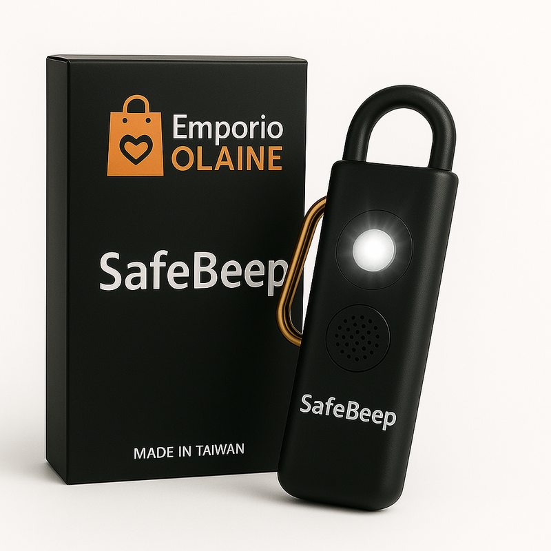 Alarme Sonoro | SafeBeep – Defesa pessoal e proteção imediata.